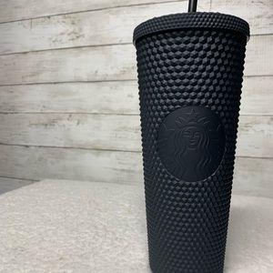 🆕 STARBUCKS BLACK STUDDED 24 oz tumbler